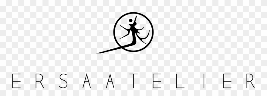 Ersaatelier Logo Black With Alpha - Circle Clipart