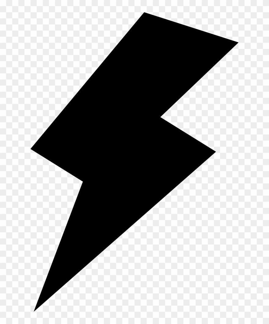 Clip Art Black And White Download Flash Svg Png Icon - Energy & Power Icon Png Transparent Png