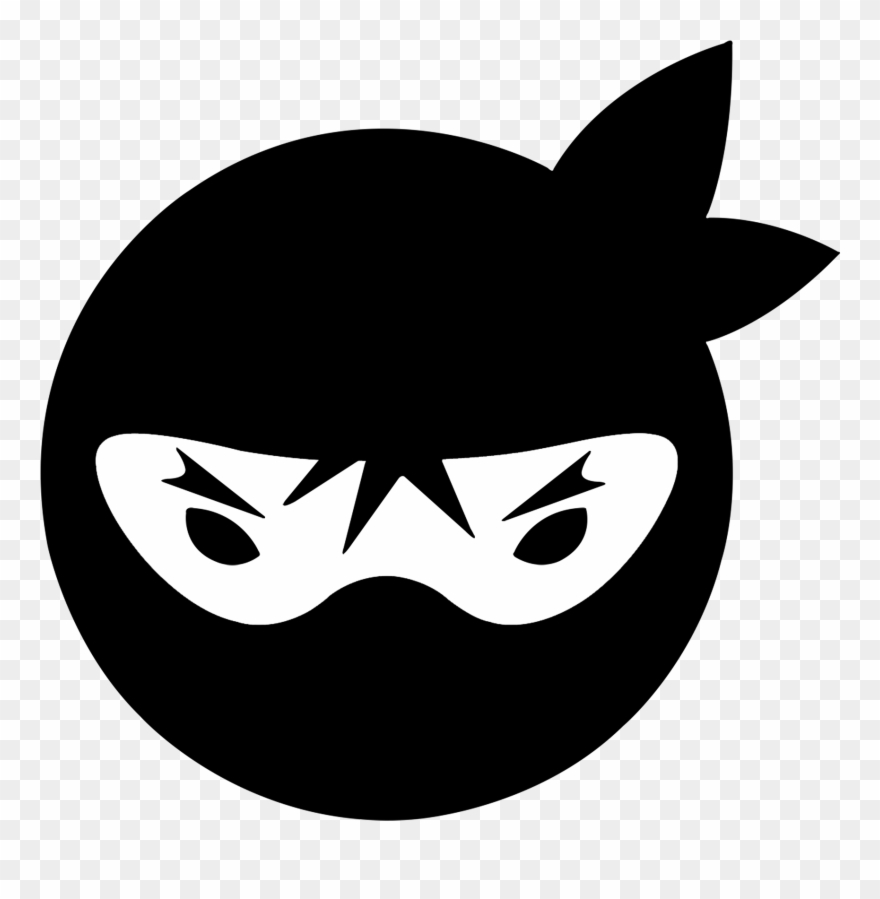 About Us - Ninja Logo Design Png Clipart