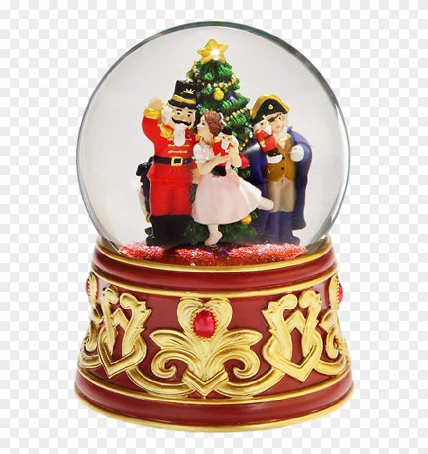 Nutcracker - Nutcracker Snow Globe Musical Clipart