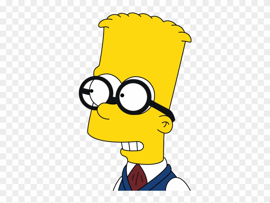Bart Simpson Wearing Googles - Bart Simpson Clipart