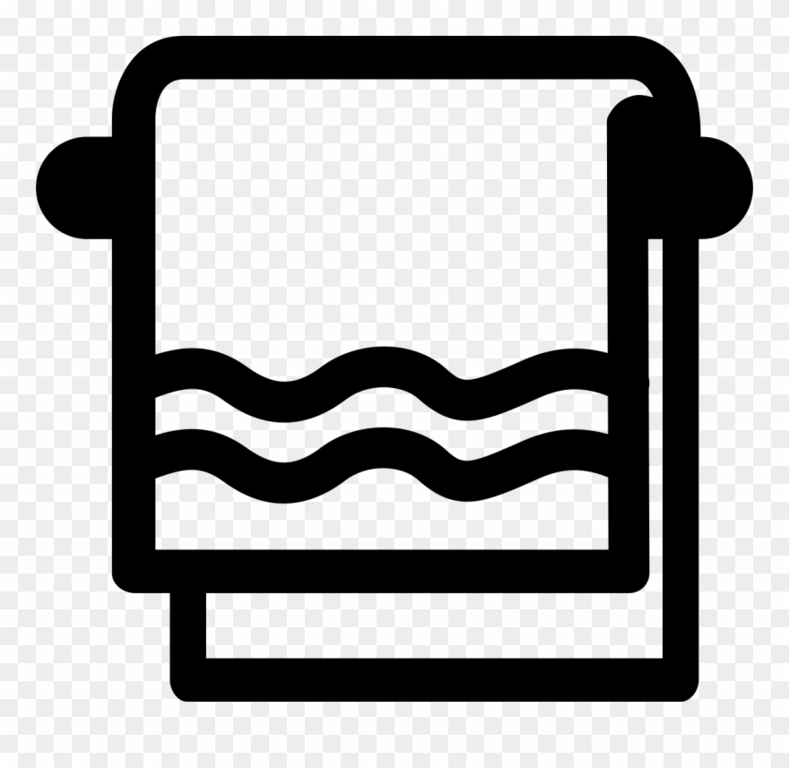 Beach & Changing Towels - Massage Clipart