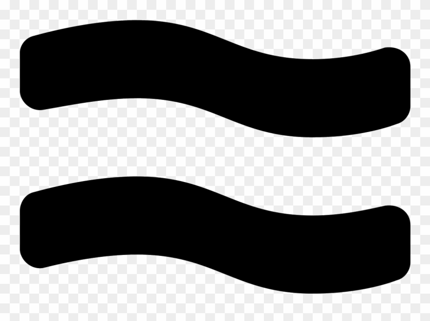 Equals Png - Black-and-white Clipart