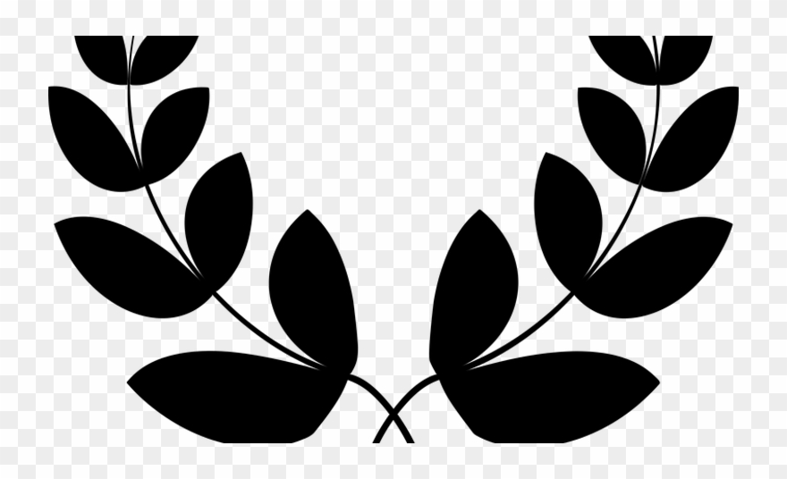 Hojas De Laurel Png Png Transparent Stock - Olive Wreath In Green Clipart
