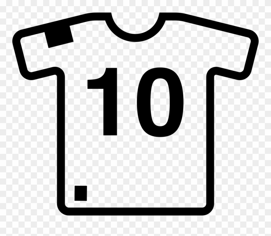 Png File Svg Camisa De Futbol Para Colorear Clipart 3932721