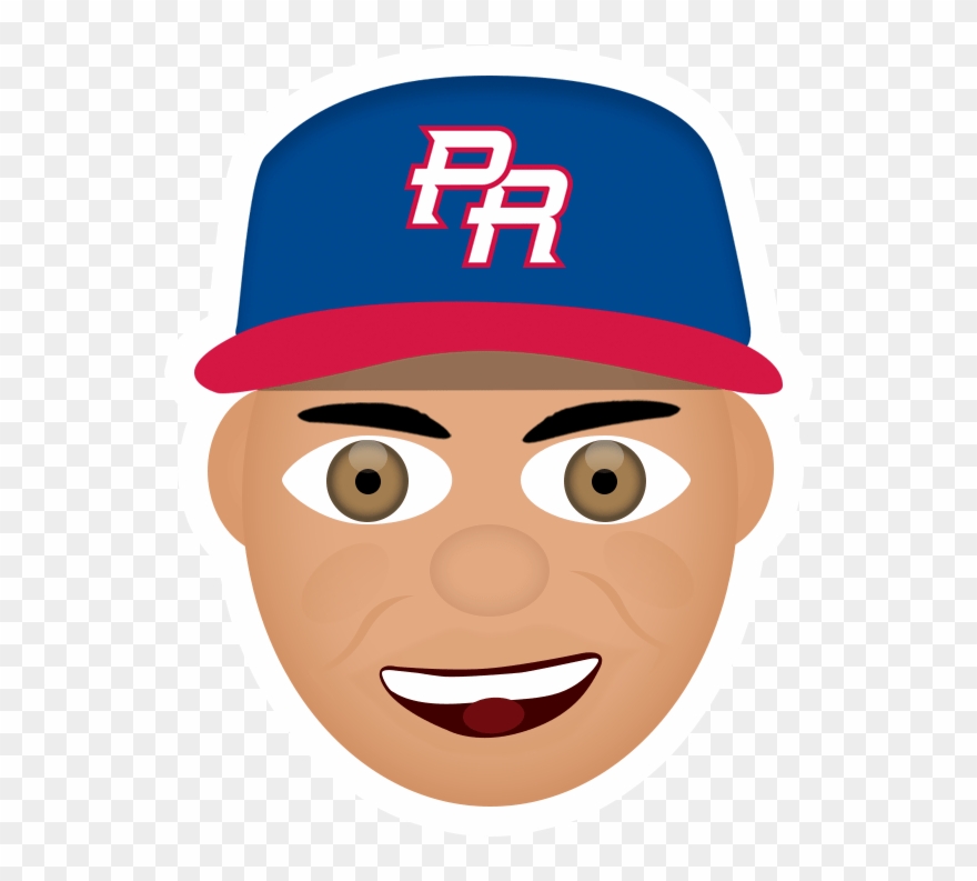 Blonde Puerto Rico Baseball - Puerto Rico Baseball Clipart