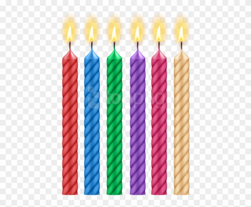 Download Birthday Candles Png Images Background - Birthday Candle Png Transparent Clipart