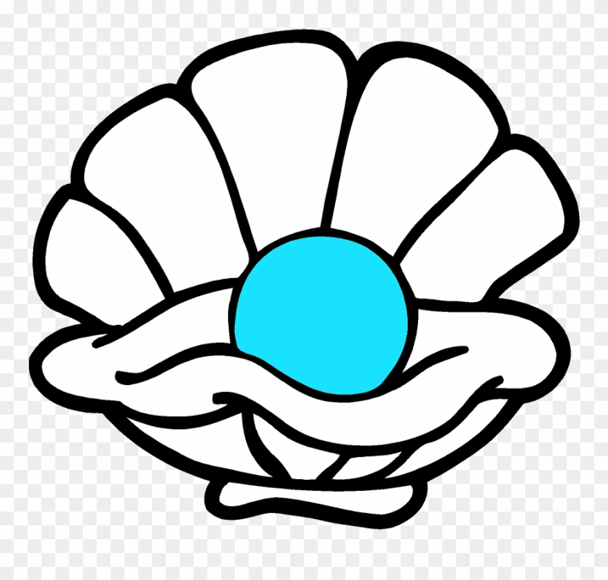 Easy Draw Clams Clipart