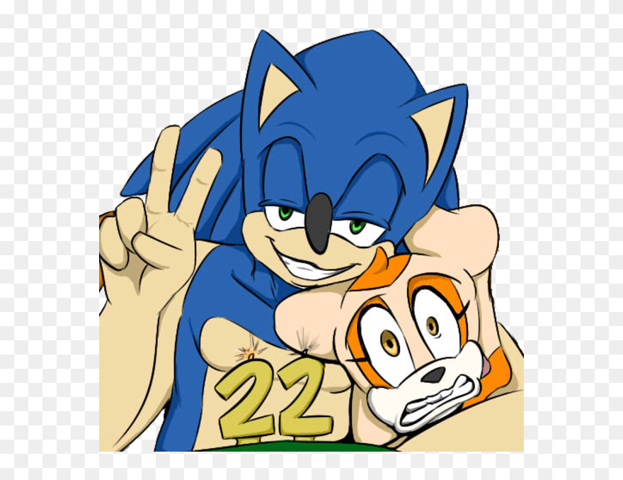 Sonic The Hedgehog - Babysitting Cream Fan Art Clipart