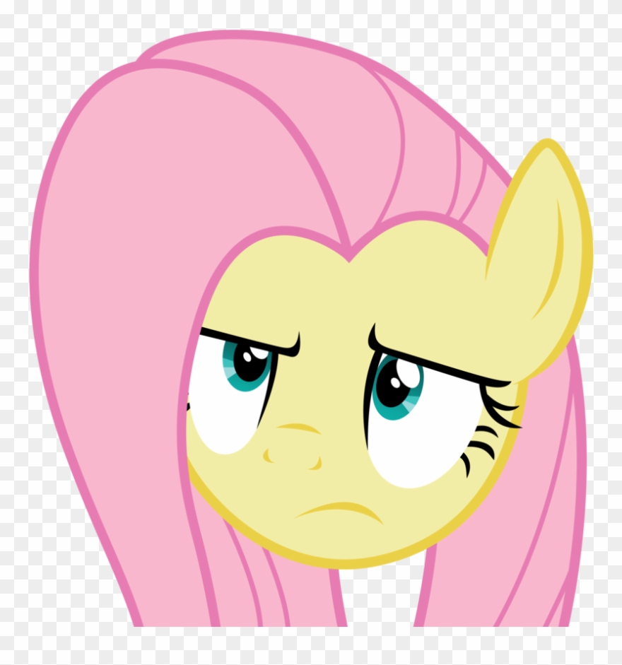 Holy **** Look At Me And How **** - Fluttershy Changeling Clipart