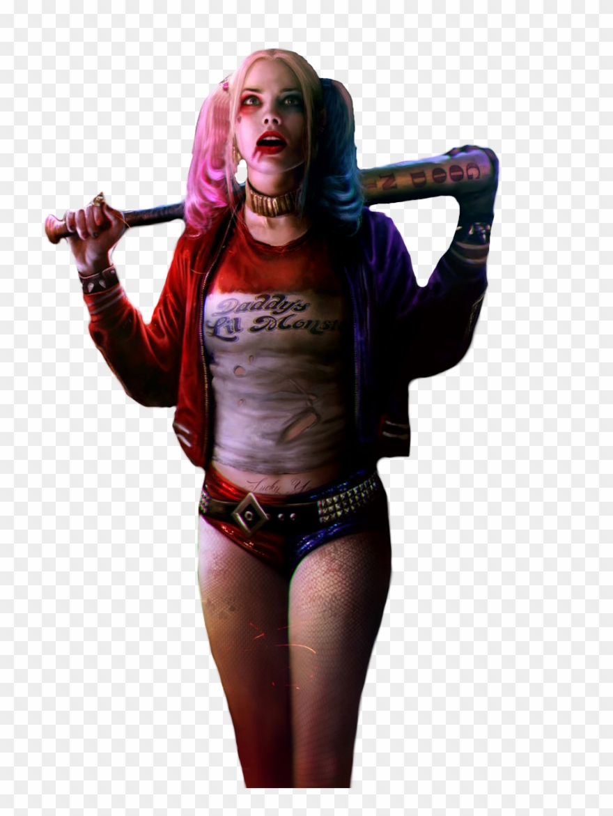 Harley Quinn - Harley Quinn Transparent Suicide Squad Clipart