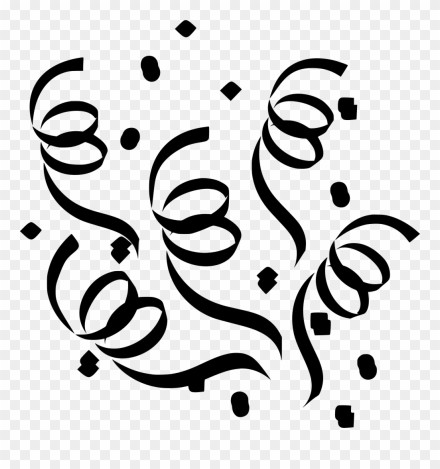 1003 X 1024 1 - Confetti Party Clip Art - Png Download