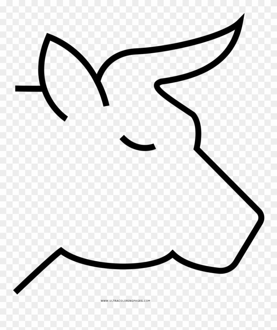 Taurus Coloring Page - Line Art Clipart
