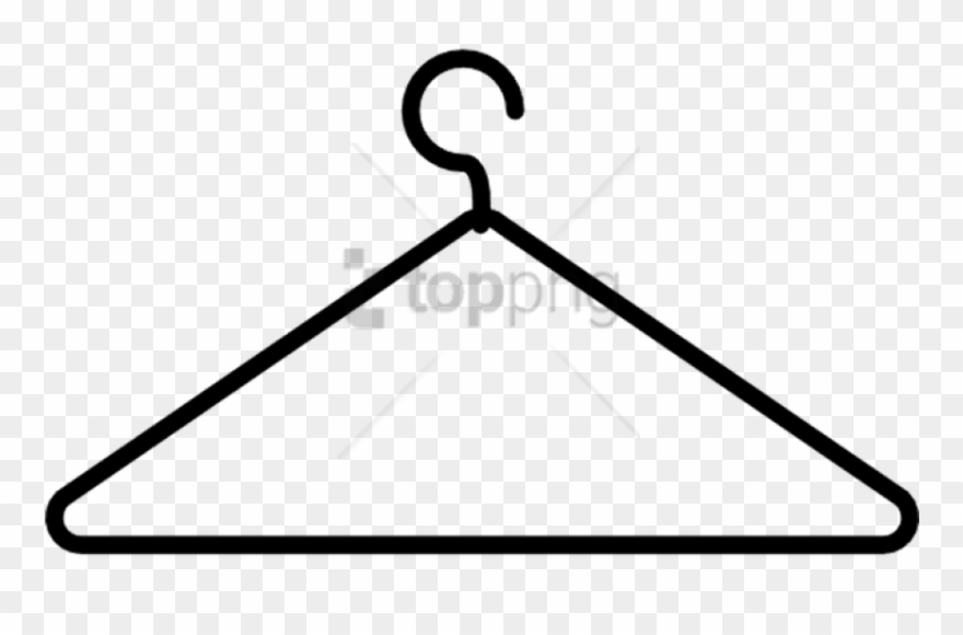 Free Png Coat Hanger Thin Outline Free Vector Icons Clipart