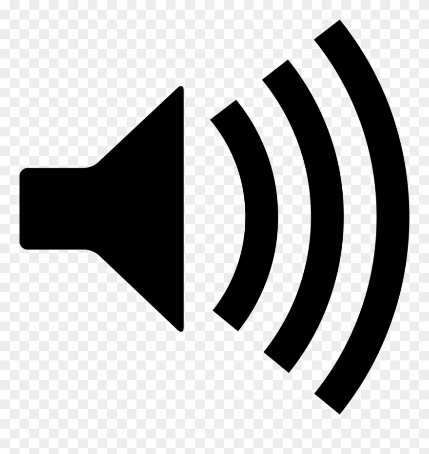 Png File Svg - Volume Up Vector Clipart