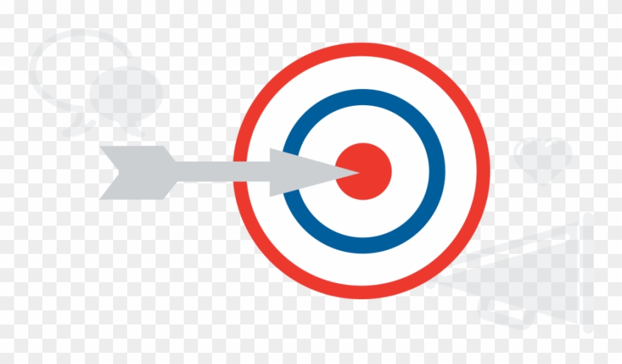 Arrow Going Into Target - Animation Clipart