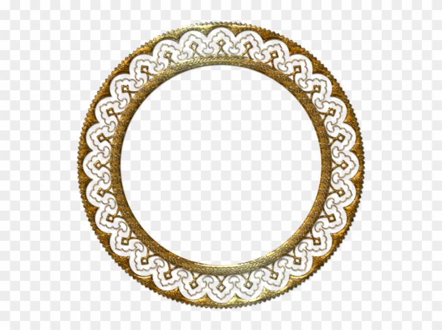 Cadres Png Photo, Online Diary, Altered Art, Magical - Circle Floral Border Png Clipart