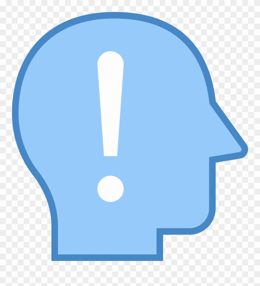 Imagine A Face Out Line Of A Man Facing Towards East - Beginner Icon Clipart