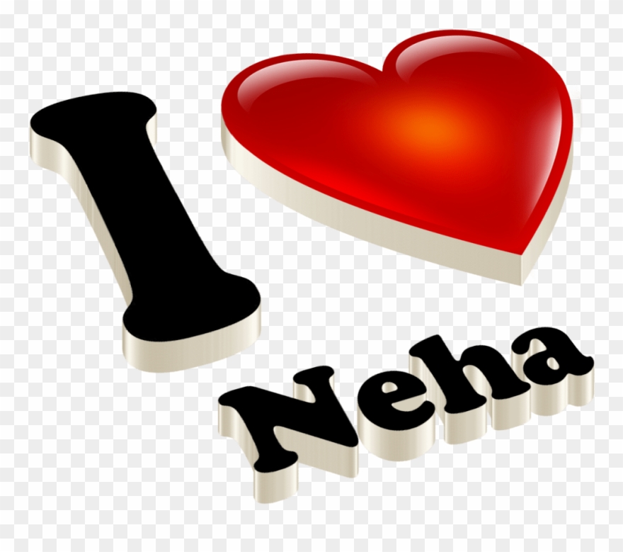 Neha Name Png Ready Made Logo Effect Images Names - Heart Clipart