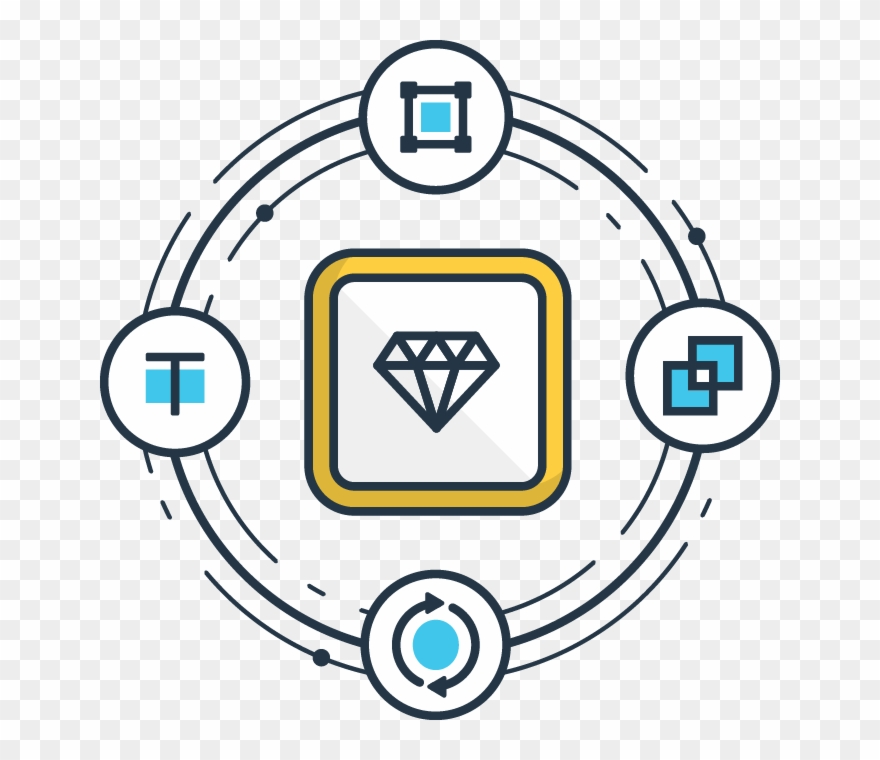 Navigate Through Sketch Faster - Circle Clipart