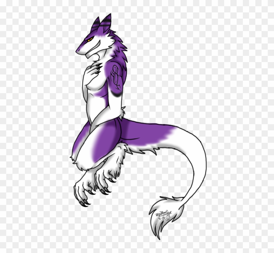 Seductive Sergal - Illustration Clipart