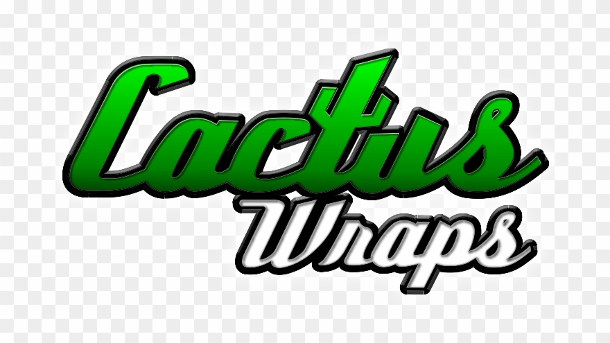 Cactus Window Tinting - Illustration Clipart