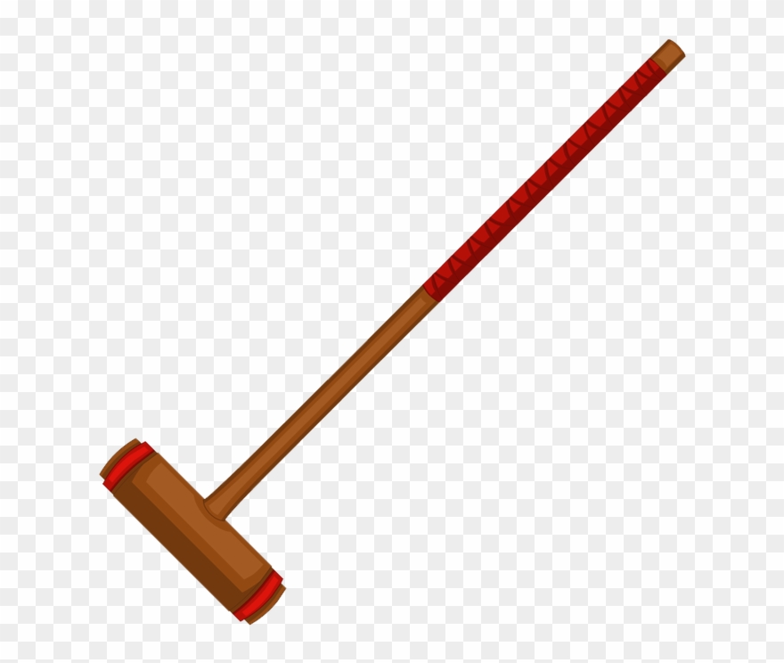 Mallets Are Swinging, Croquet Balls Racing Along The - Tool Clipart