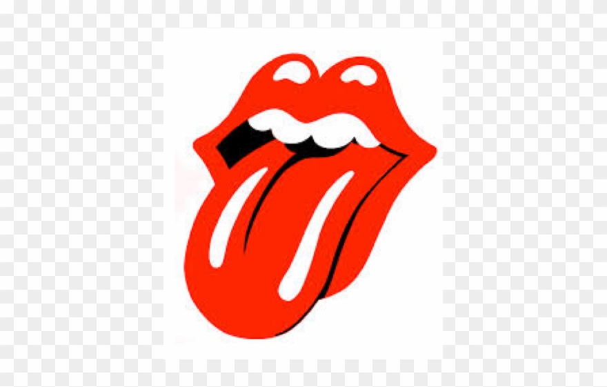 Así Que Él Saco Su Lengua - Rolling Stones Tongue Clipart