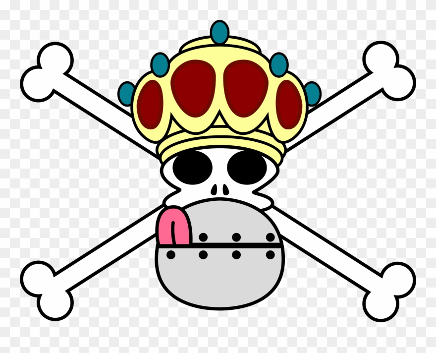 One Piece Clipart At Getdrawings - One Piece Pirate Flag Png Transparent Png