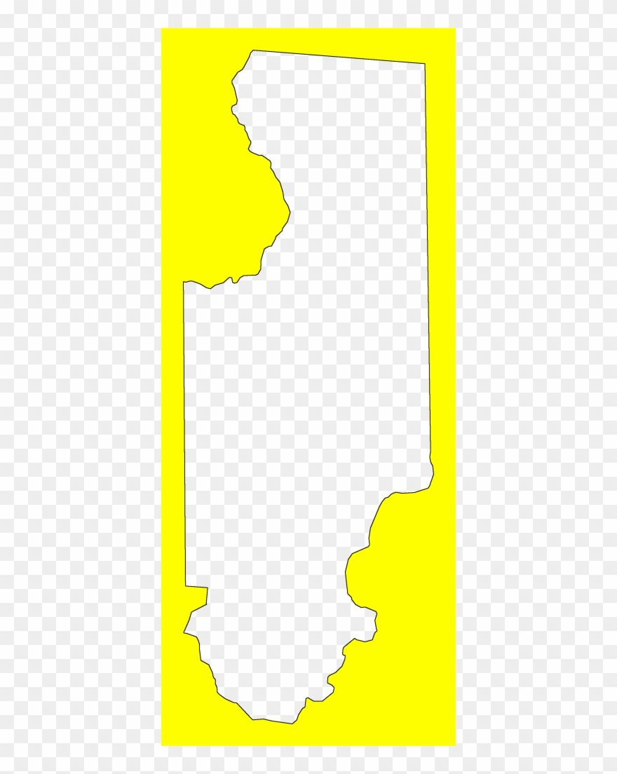 A Plain Frame Map Of Columbia - Illustration Clipart