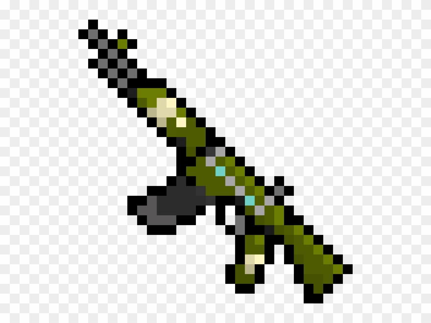 Rifle Seven - Perler Luke Cage Clipart