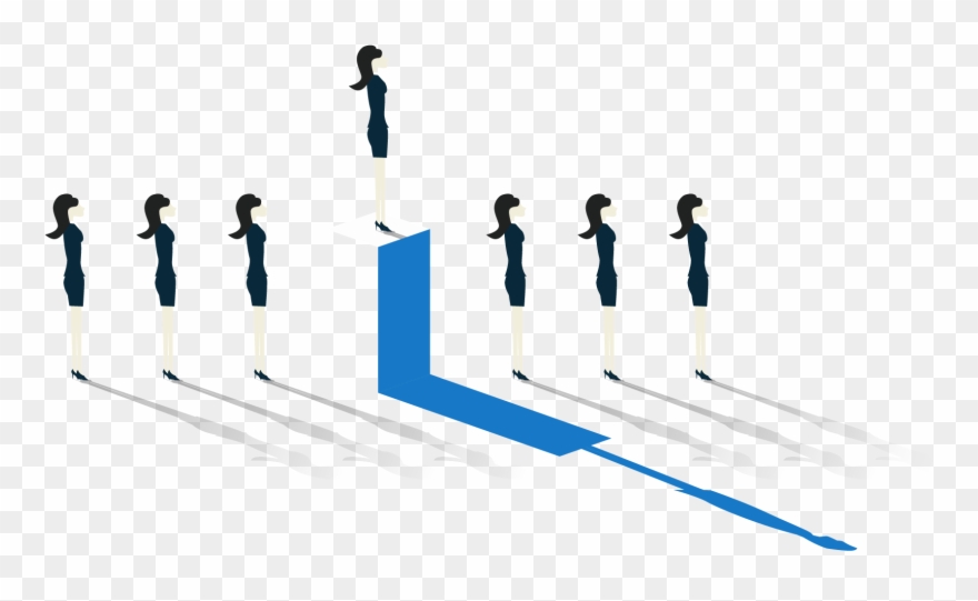 The Right Person - Illustration Clipart