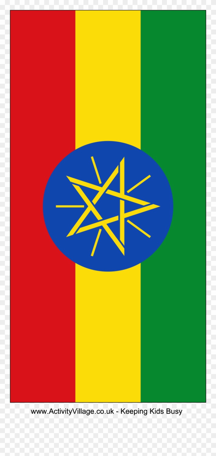 Free Printable Planner Stickers Flags ~ Diyplannerlove - Printable Ethiopian Flag Clipart