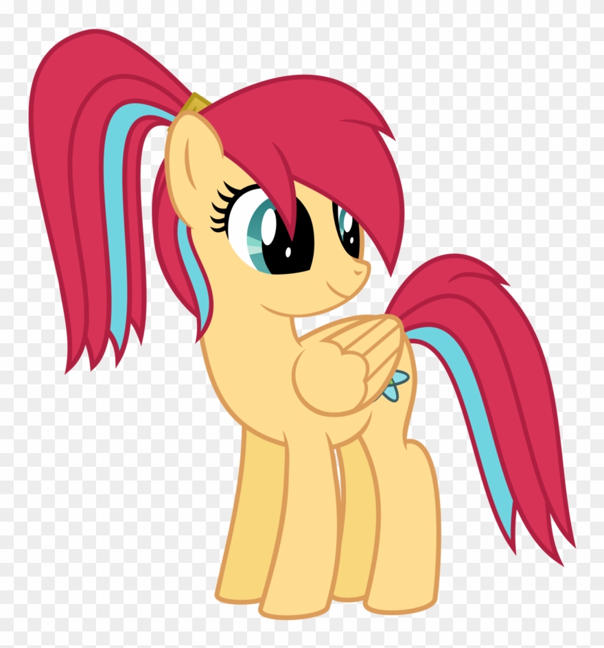 Ponytail Clipart Transparent - My Little Pony With A Ponytail - Png Download