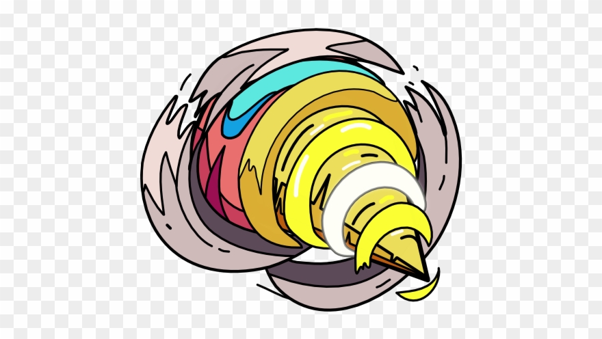 Spinning, Via Smears - Illustration Clipart