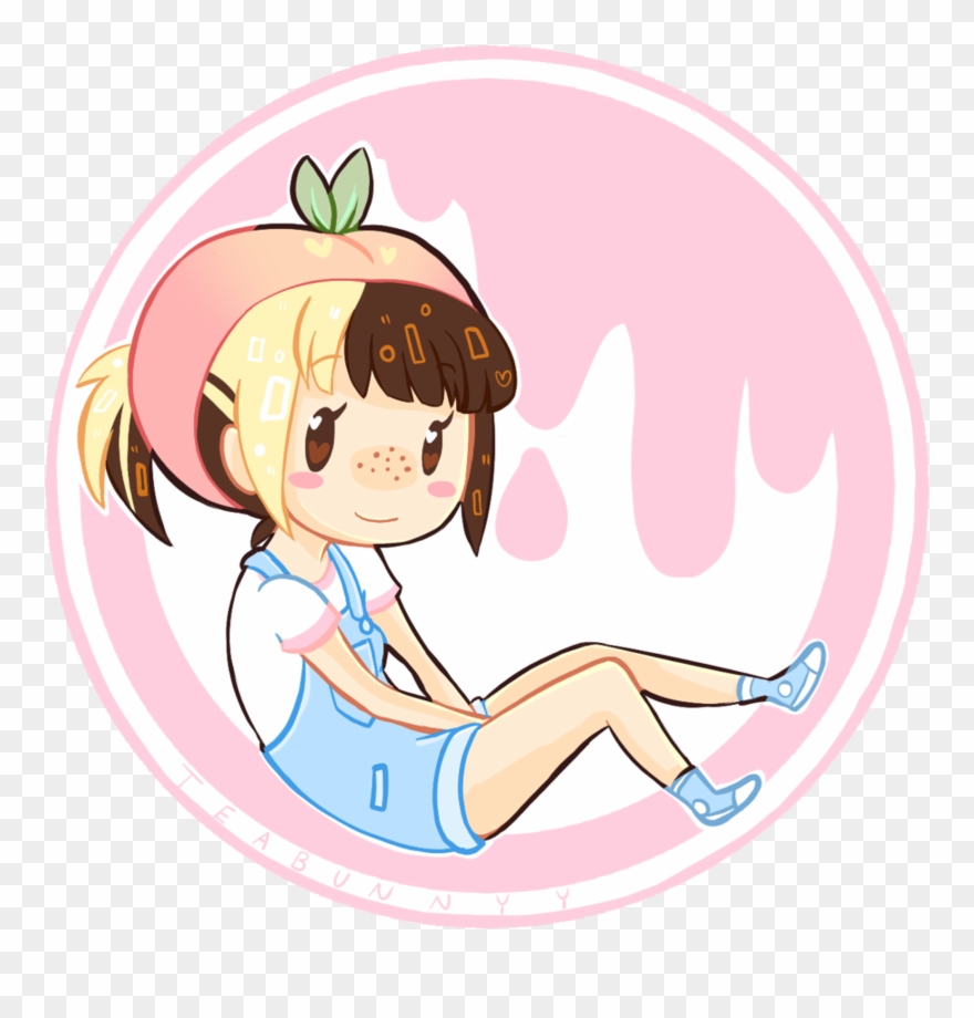 Pink Sticker Original - Cartoon Clipart