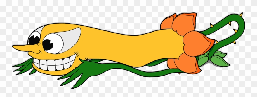 Daisy Low - Cuphead Vegetal Boss Png Clipart