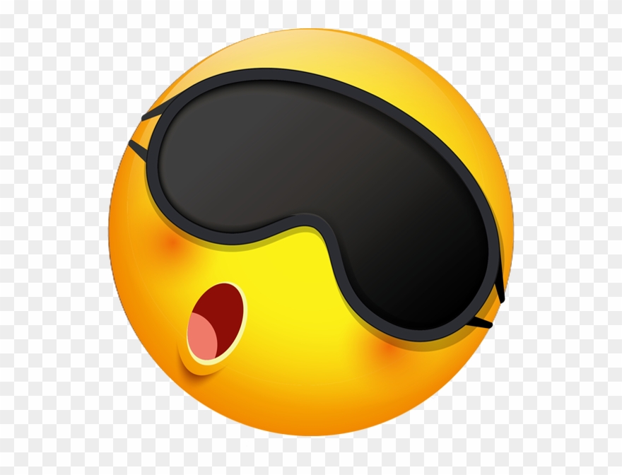 Sneer/sleepy Emoji - Emoji Clipart