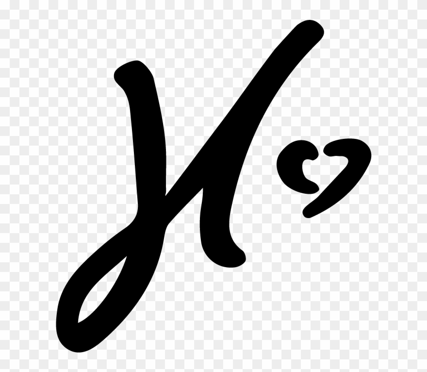 Positive Change Starts Here Heidi Wells Favicon Bw - Calligraphy Clipart