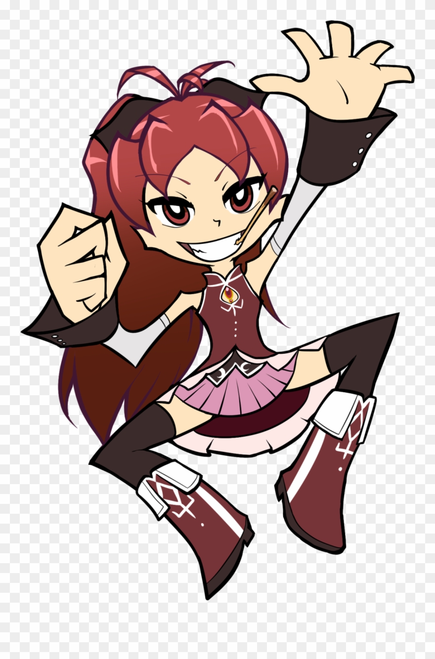 My Art Puella Magi Madoka Magica Madoka Mami Madoka - Gainax Style Clipart