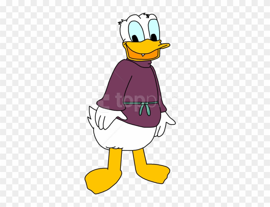 Download Donald Duck Clipart Png Photo - Donald Duck Purple Png Transparent Png