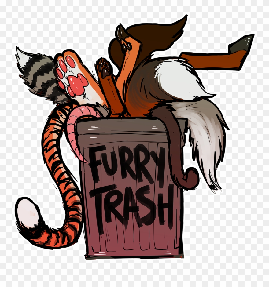 Cyanide 💀insomnia @cyanideinsomnia - Furry Trash Clipart