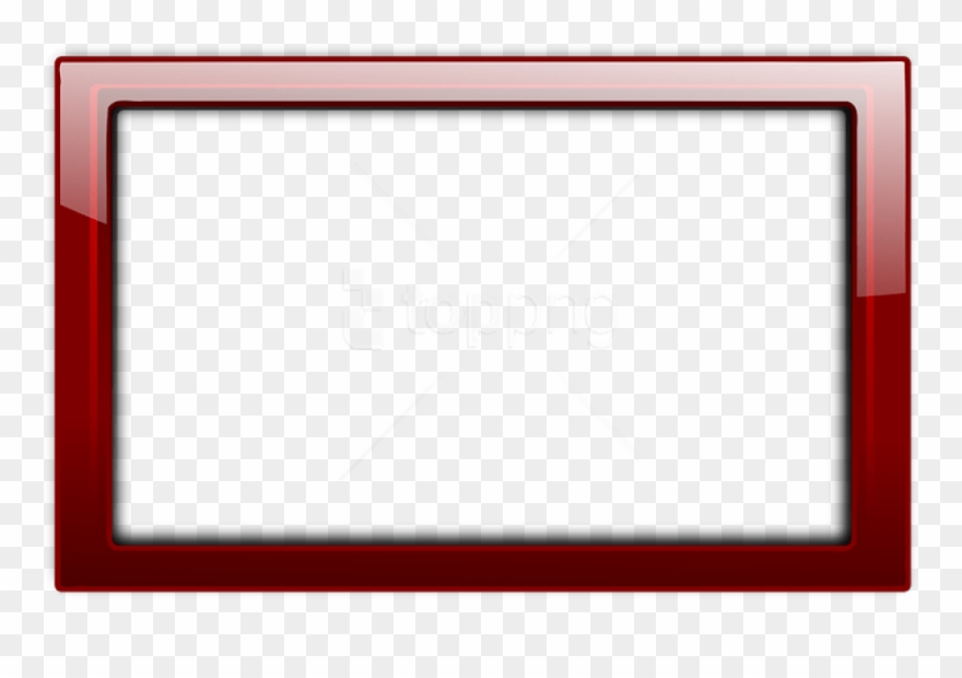 Free Png Red Border Frame Png - Red Frame Clipart