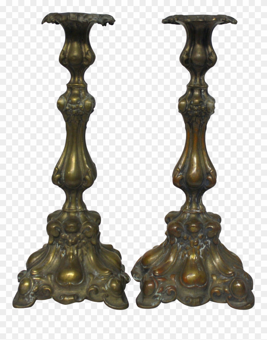 Shabbat Candles Png - Antique Clipart