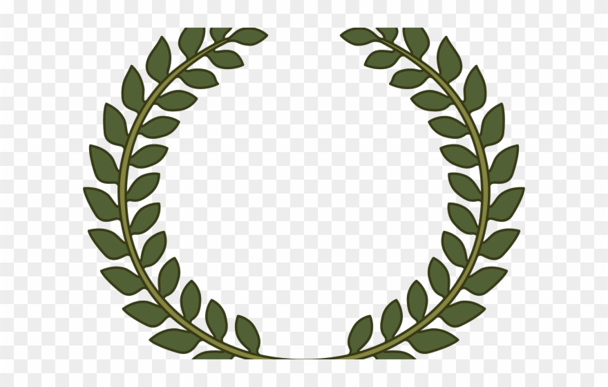 Foliage Clipart Green Laurel - Free Laurel Wreath Svg - Png Download