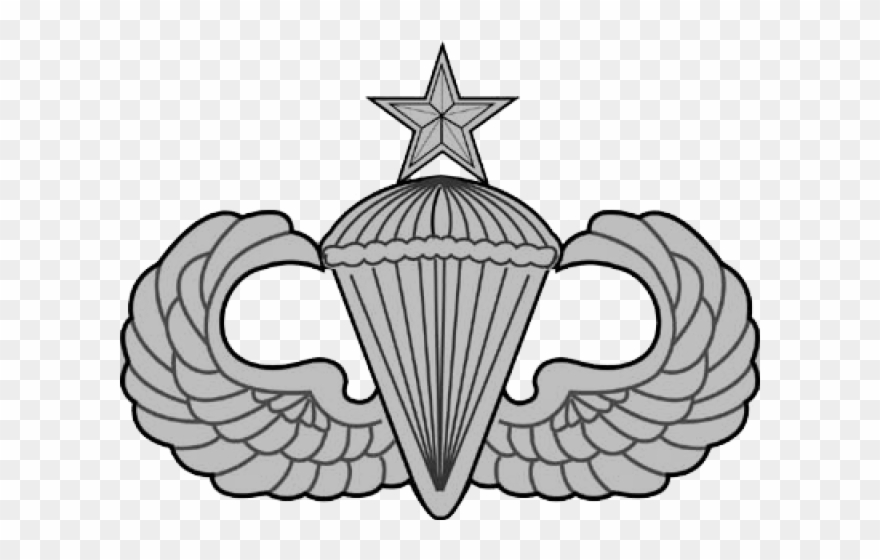 Symmetry Clipart Jumps - August 16 National Airborne Day - Png Download
