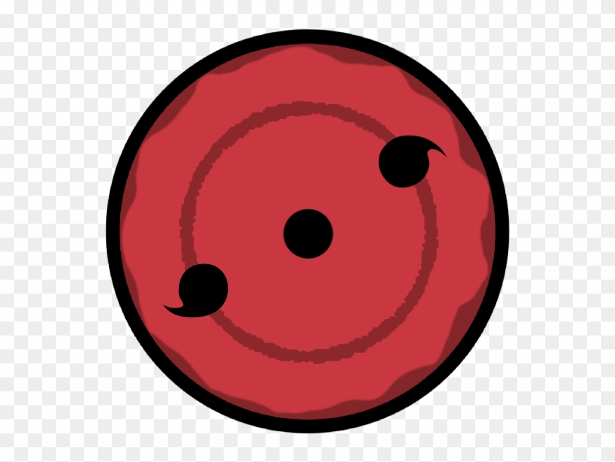 However The Use Of The Sharingan Can Become Quite Draining - One Tomoe Sharingan Transparent Clipart