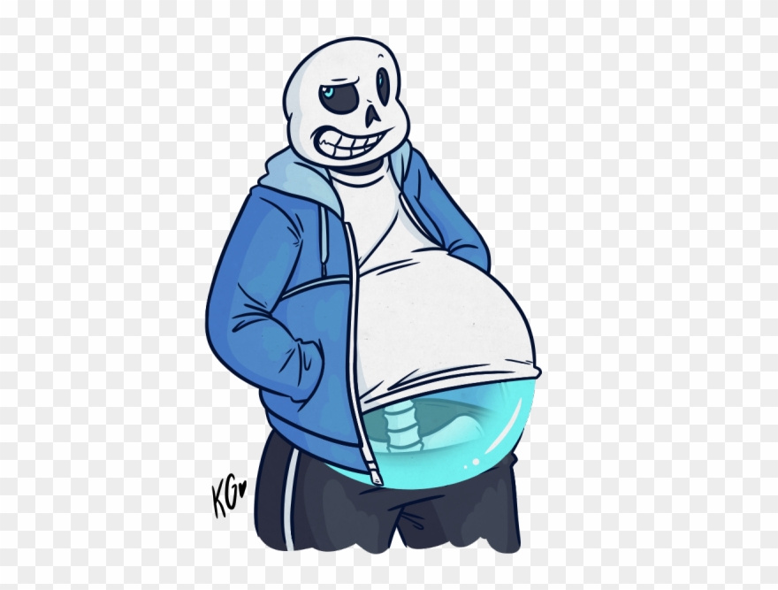 Cringe - Fat Belly Fat Sans Undertale Clipart