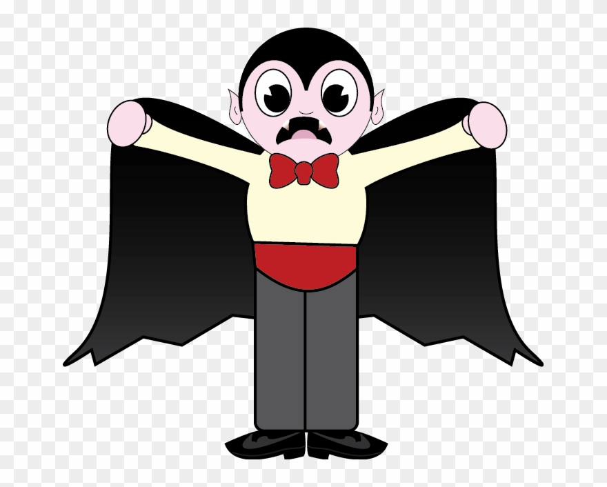 "intimidating" Vampire Cartoon - Cartoon Clipart