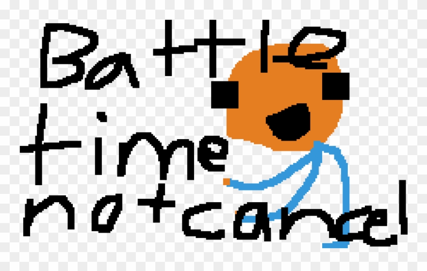 Battle Time Is Not Canceled Clipart